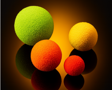 Artificial floating balls